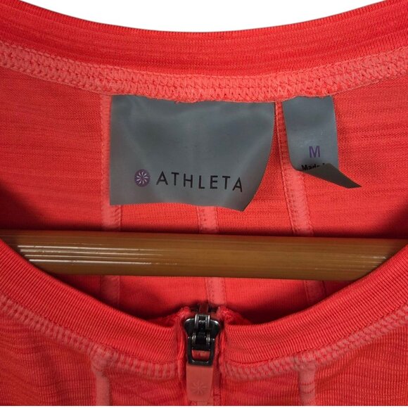 Athleta Pacifica UPF Tank 2 Womens Medium Orange Rash Guard - Picture 9 of 11